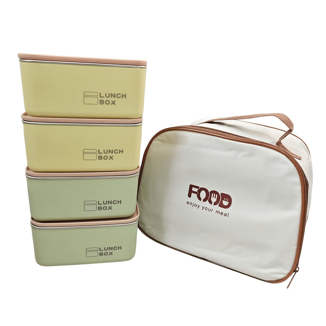 Stainless Steel Leak-Proof Fresh-Keeping Insulated Lunch Box, Special for Travel And Picnic, Sealed with Lid, Fresh-Keeping Lunch Box, Portable Microwave Oven Special Multi-Functional Bento Box