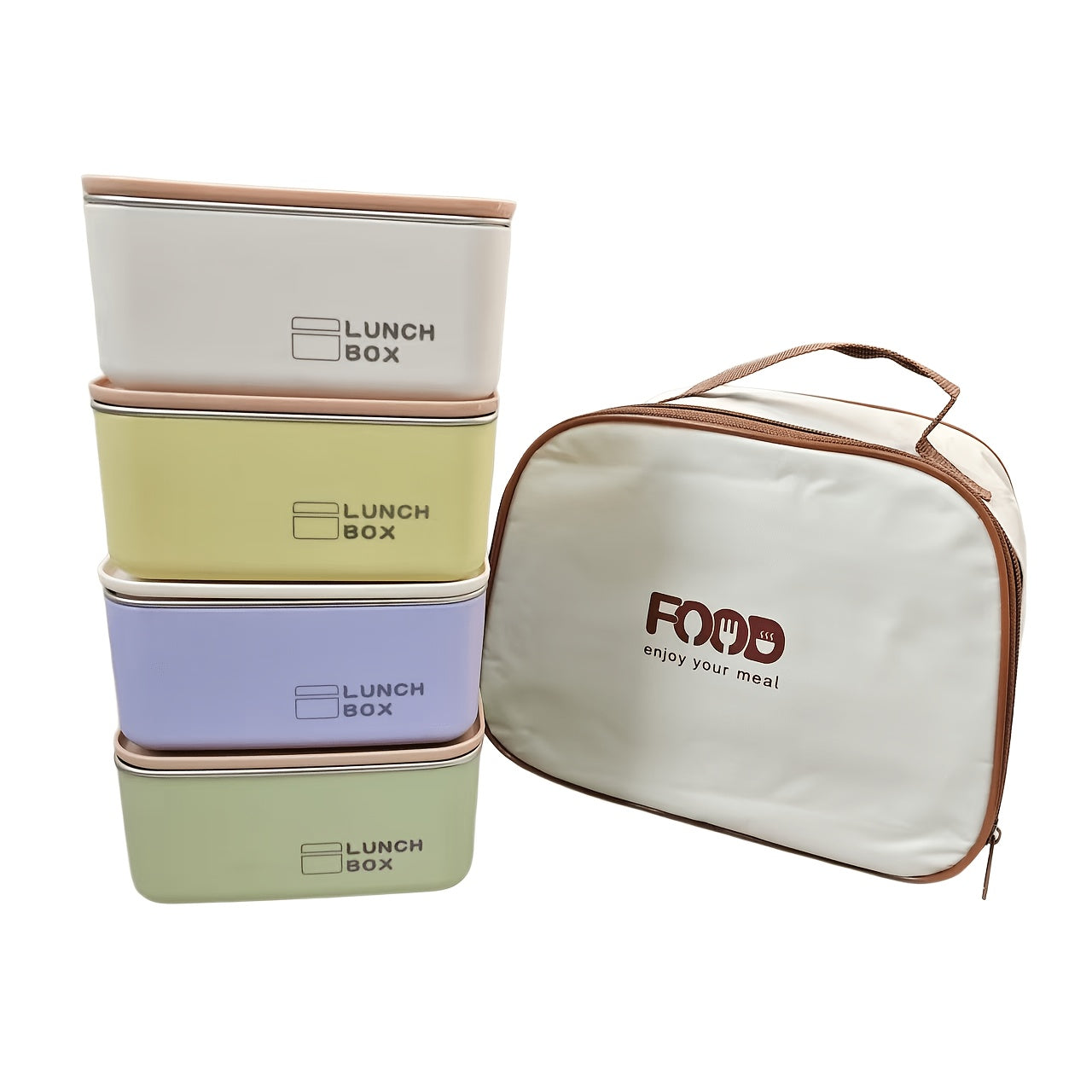 Stainless Steel Leak-Proof Fresh-Keeping Insulated Lunch Box, Special for Travel And Picnic, Sealed with Lid, Fresh-Keeping Lunch Box, Portable Microwave Oven Special Multi-Functional Bento Box