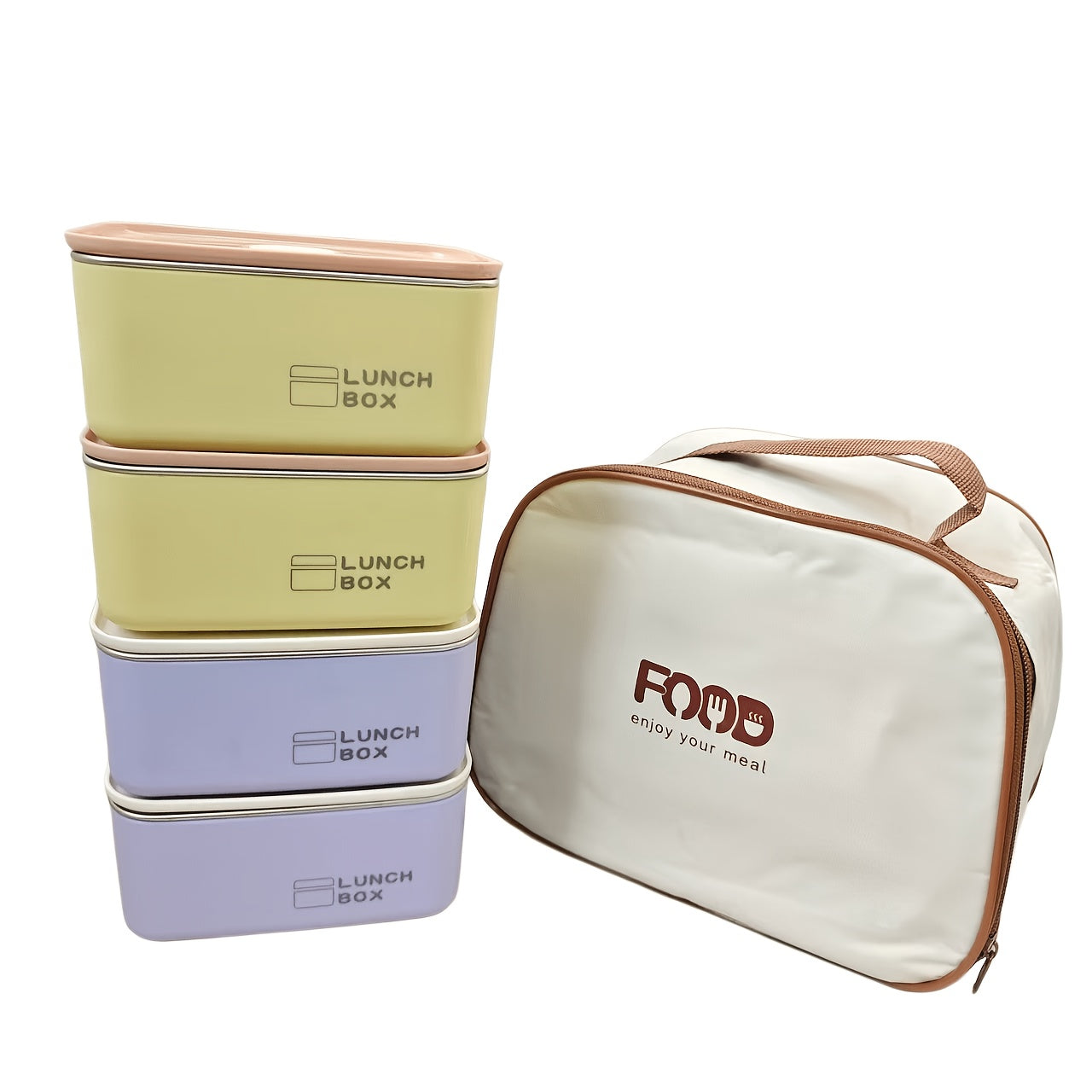 Stainless Steel Leak-Proof Fresh-Keeping Insulated Lunch Box, Special for Travel And Picnic, Sealed with Lid, Fresh-Keeping Lunch Box, Portable Microwave Oven Special Multi-Functional Bento Box